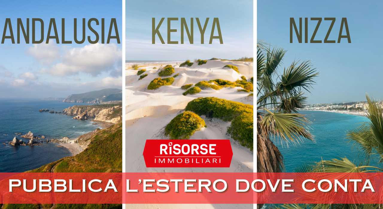 Case all'estero per gli italiani? Con RisorseImmobiliari.it si può.